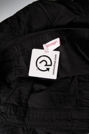 Γυναικείο παντελόνι Sheego, Μέγεθος 5XL, Χρώμα Μαύρο, Τιμή 15,25 €