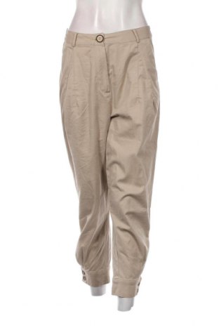 Pantaloni de femei Silvian Heach, Mărime L, Culoare Bej, Preț 85,43 Lei
