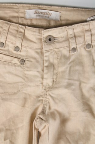 Pantaloni de femei Simply Irresistible, Mărime XS, Culoare Bej, Preț 13,32 Lei