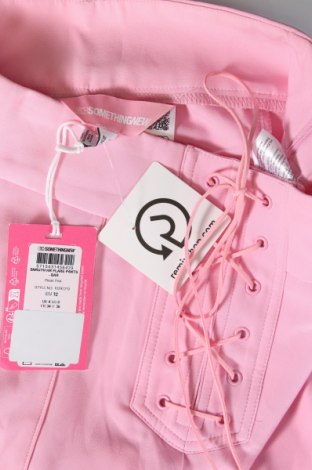 Дамски панталон Something New, Размер XXS, Цвят Розов, Цена 87,00 лв.
