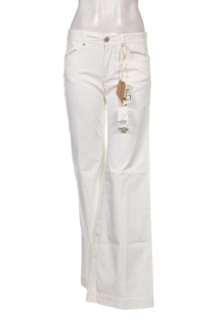 Pantaloni de femei Sportmax Code, Mărime S, Culoare Ecru, Preț 884,87 Lei