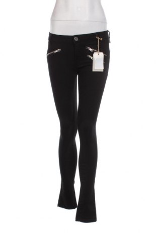 Дамски панталон Springfield, Размер S, Цвят Черен, Цена 19,04 лв.