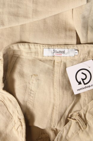 Pantaloni de femei Toi & Moi, Mărime L, Culoare Bej, Preț 95,39 Lei