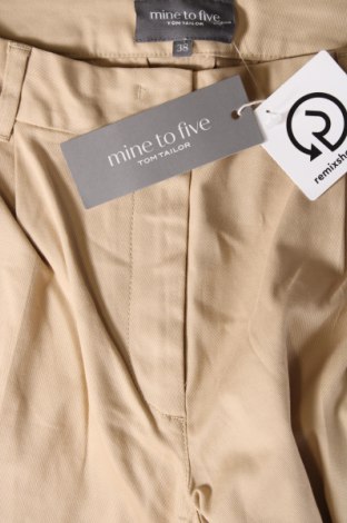 Pantaloni de femei Tom Tailor, Mărime M, Culoare Bej, Preț 80,13 Lei
