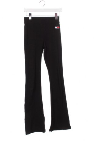 Pantaloni de femei Tommy Jeans, Mărime XS, Culoare Negru, Preț 273,55 Lei
