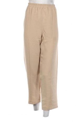 Pantaloni de femei Trendyol, Mărime L, Culoare Bej, Preț 48,65 Lei