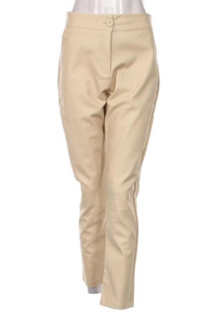 Дамски панталон Trendyol, Размер M, Цвят Бежов, Цена 20,01 лв.