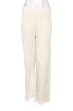 Γυναικείο παντελόνι Weekday, Μέγεθος M, Χρώμα Εκρού, Τιμή 4,23 €