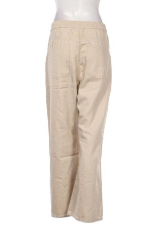 Pantaloni de femei Weekday, Mărime XL, Culoare Bej, Preț 72,83 Lei