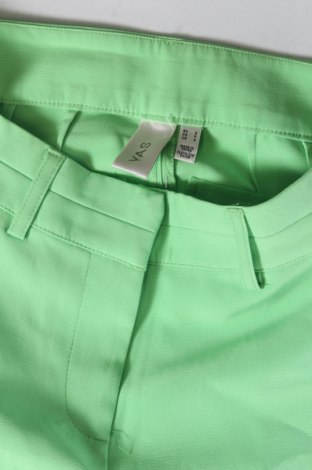 Дамски панталон Y.A.S, Размер S, Цвят Зелен, Цена 36,50 лв.