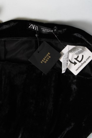 Дамски панталон Zara, Размер M, Цвят Черен, Цена 21,60 лв.