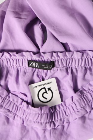 Damenhose Zara, Größe M, Farbe Lila, Preis 13,92 €