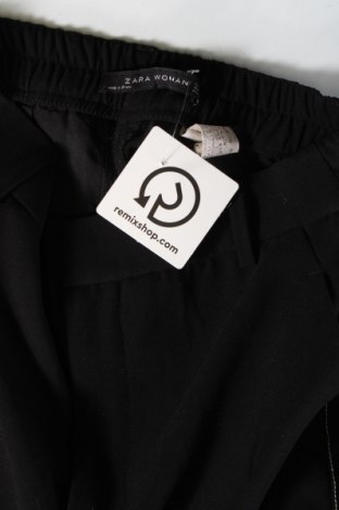Дамски панталон Zara, Размер XXS, Цвят Черен, Цена 8,40 лв.