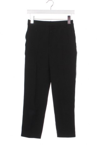 Дамски панталон Zara, Размер XXS, Цвят Черен, Цена 6,20 лв.