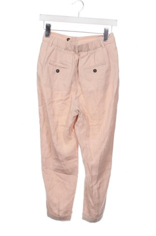 Pantaloni de femei Zara, Mărime XS, Culoare Roz, Preț 21,71 Lei