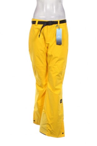 Damenhose für Wintersport O'neill, Größe M, Farbe Gelb, Preis 68,43 €