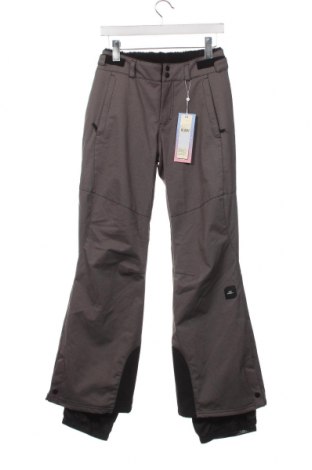 Дамски панталон за зимни спортове O'neill, Размер XS, Цвят Сив, Цена 56,25 лв.