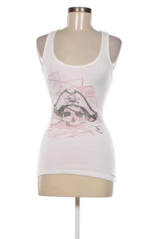 Γυναικείο αμάνικο μπλουζάκι, Μέγεθος M, Χρώμα Λευκό, Τιμή 1,60 €