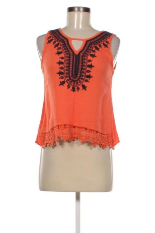 Γυναικείο αμάνικο μπλουζάκι, Μέγεθος S, Χρώμα Πορτοκαλί, Τιμή 6,02 €
