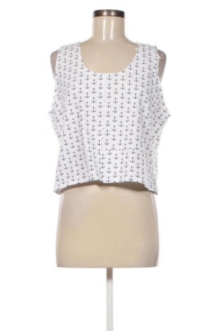 Γυναικείο αμάνικο μπλουζάκι, Μέγεθος XL, Χρώμα Λευκό, Τιμή 3,22 €