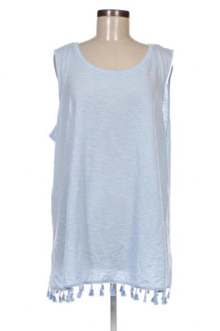 Γυναικείο αμάνικο μπλουζάκι Alexia, Μέγεθος XXL, Χρώμα Μπλέ, Τιμή 7,64 €
