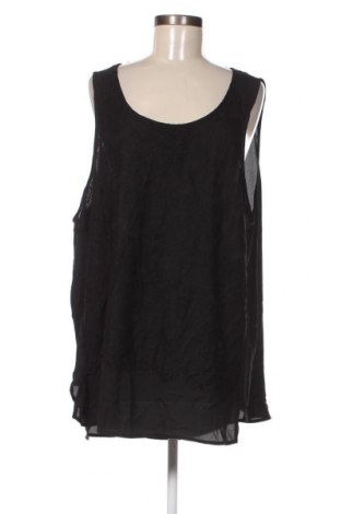 Γυναικείο αμάνικο μπλουζάκι Alexia, Μέγεθος XXL, Χρώμα Μαύρο, Τιμή 6,43 €