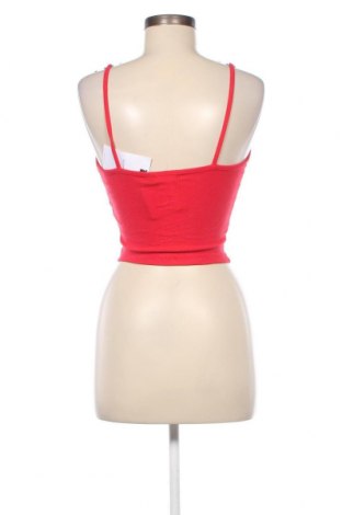 Γυναικείο αμάνικο μπλουζάκι Bershka, Μέγεθος S, Χρώμα Κόκκινο, Τιμή 12,99 €