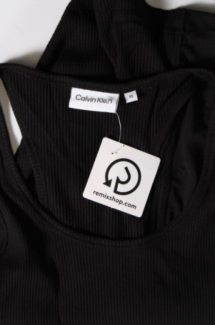 Damska koszulka na ramiączkach Calvin Klein, Rozmiar XS, Kolor Czarny, Cena 68,97 zł