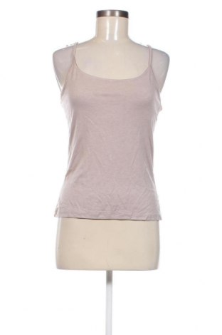 Γυναικείο αμάνικο μπλουζάκι Camaieu, Μέγεθος M, Χρώμα  Μπέζ, Τιμή 2,06 €