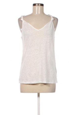 Γυναικείο αμάνικο μπλουζάκι Camaieu, Μέγεθος L, Χρώμα Λευκό, Τιμή 4,87 €