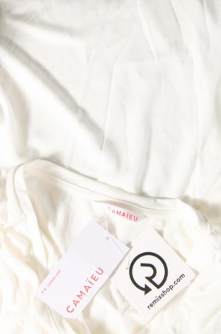Γυναικείο αμάνικο μπλουζάκι Camaieu, Μέγεθος XXL, Χρώμα Λευκό, Τιμή 5,52 €