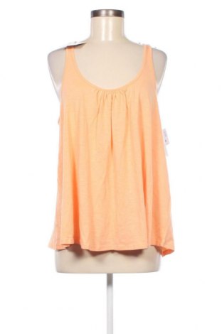 Γυναικείο αμάνικο μπλουζάκι Camaieu, Μέγεθος XL, Χρώμα Πορτοκαλί, Τιμή 5,41 €