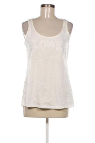 Γυναικείο αμάνικο μπλουζάκι Camaieu, Μέγεθος L, Χρώμα Εκρού, Τιμή 4,76 €