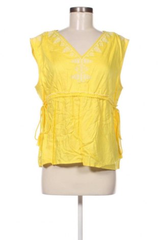Γυναικείο αμάνικο μπλουζάκι Caroll, Μέγεθος XL, Χρώμα Κίτρινο, Τιμή 5,08 €