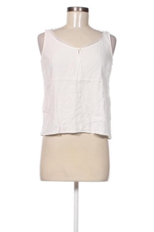 Γυναικείο αμάνικο μπλουζάκι Comma,, Μέγεθος S, Χρώμα Λευκό, Τιμή 12,37 €