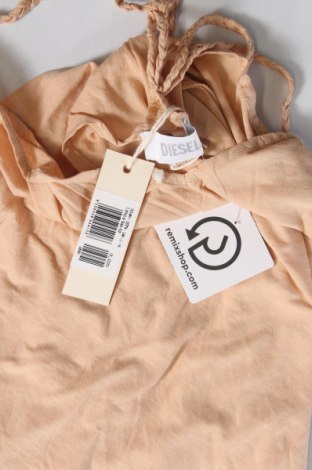 Γυναικείο αμάνικο μπλουζάκι Diesel, Μέγεθος L, Χρώμα  Μπέζ, Τιμή 70,10 €