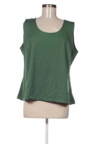Γυναικείο αμάνικο μπλουζάκι Emilia Lay, Μέγεθος XXL, Χρώμα Πράσινο, Τιμή 12,37 €
