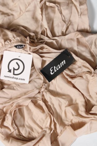 Γυναικείο αμάνικο μπλουζάκι Etam, Μέγεθος M, Χρώμα  Μπέζ, Τιμή 3,74 €
