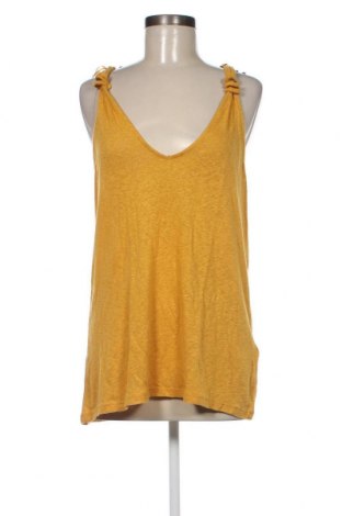 Γυναικείο αμάνικο μπλουζάκι Etam, Μέγεθος XL, Χρώμα Κίτρινο, Τιμή 7,03 €