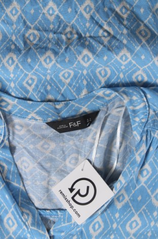 Γυναικείο αμάνικο μπλουζάκι F&F, Μέγεθος XS, Χρώμα Μπλέ, Τιμή 2,66 €