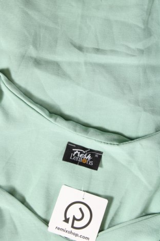 Damska koszulka na ramiączkach Fresh Lemons, Rozmiar XL, Kolor Niebieski, Cena 15,38 zł