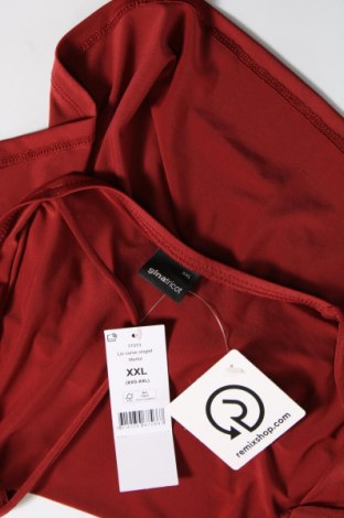 Damentop Gina Tricot, Größe XXL, Farbe Rot, Preis € 6,68