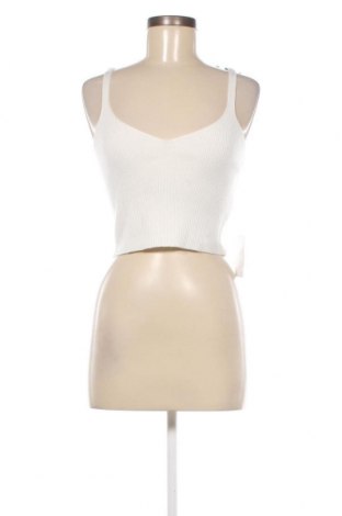 Γυναικείο αμάνικο μπλουζάκι Glamorous, Μέγεθος L, Χρώμα Λευκό, Τιμή 10,32 €