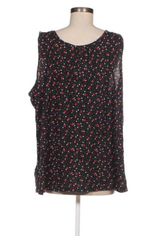 Γυναικείο αμάνικο μπλουζάκι Laura Torelli, Μέγεθος 4XL, Χρώμα Μαύρο, Τιμή 6,91 €