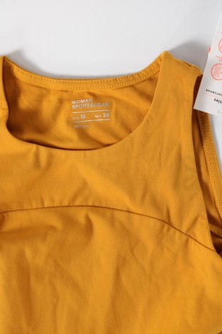 Γυναικείο αμάνικο μπλουζάκι Lefties, Μέγεθος M, Χρώμα Κίτρινο, Τιμή 4,76 €