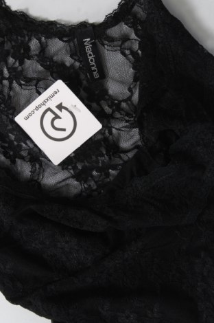Γυναικείο αμάνικο μπλουζάκι Madonna, Μέγεθος S, Χρώμα Μαύρο, Τιμή 8,04 €