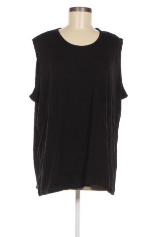 Γυναικείο αμάνικο μπλουζάκι Malva, Μέγεθος 3XL, Χρώμα Μαύρο, Τιμή 6,03 €