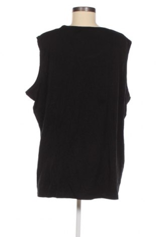 Γυναικείο αμάνικο μπλουζάκι Malva, Μέγεθος 3XL, Χρώμα Μαύρο, Τιμή 5,63 €