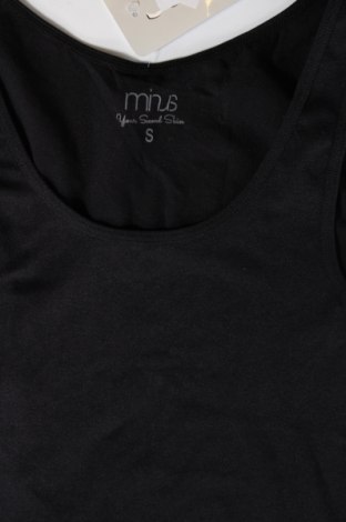 Γυναικείο αμάνικο μπλουζάκι Minus, Μέγεθος S, Χρώμα Μαύρο, Τιμή 13,46 €