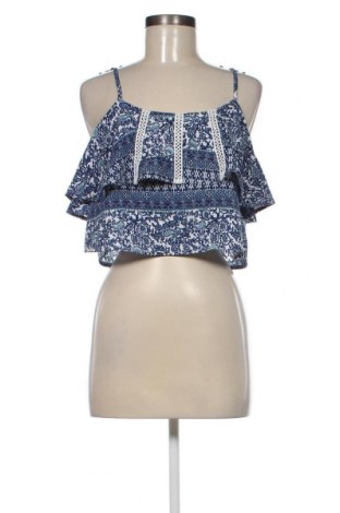 Γυναικείο αμάνικο μπλουζάκι Missguided, Μέγεθος M, Χρώμα Μπλέ, Τιμή 2,73 €